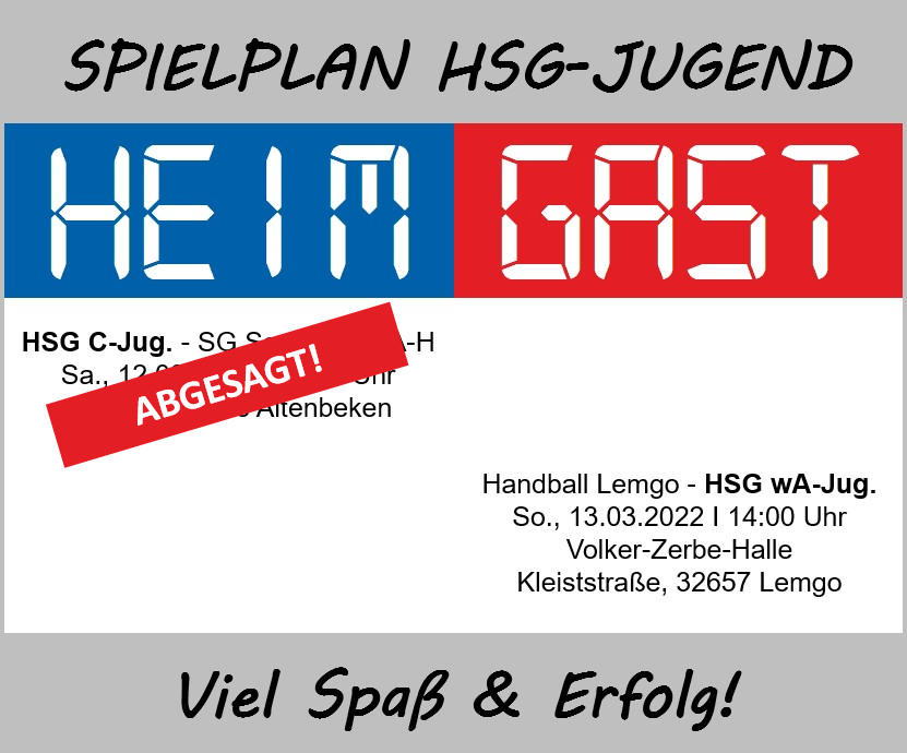 Spielplan abg