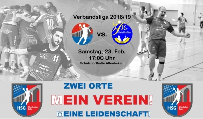 Heimspiel gegen Porta Westfalica um 17 Uhr!