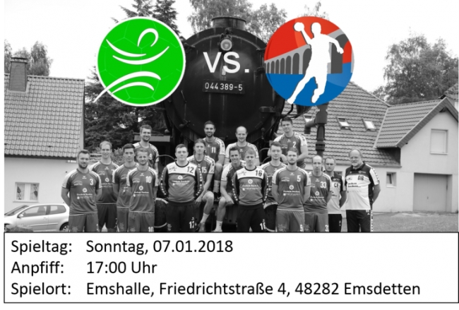 Nachholspiel in Emsdetten am Sonntag