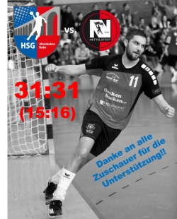 HSG erkämpft sich den ersten Punkt!