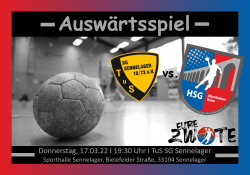 3. Versuch: ZWOTE am Donnerstag gegen Sennelager!