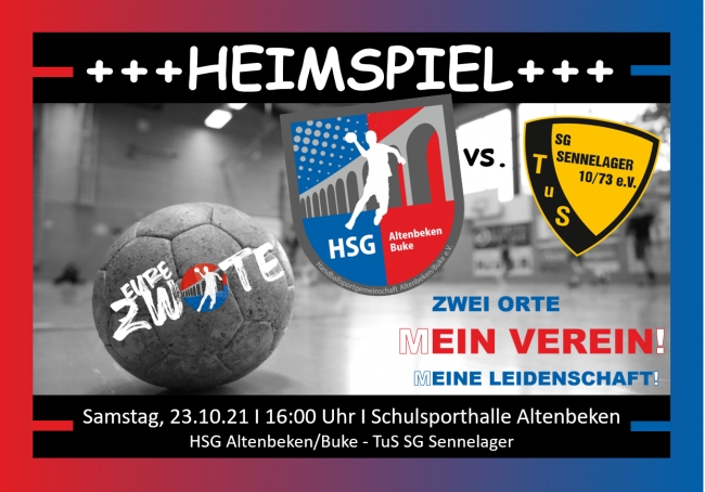 MATCHDAY! ZWOTE vs. Sennelager - 16:00 Uhr