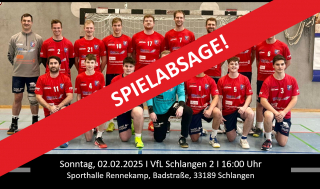SPIELABSAGE!