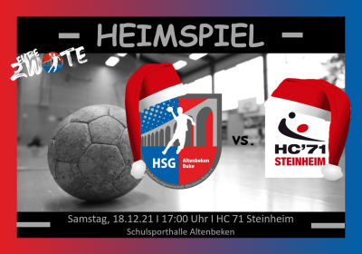MATCHDAY! ZWOTE vs. Steinheim um 17 Uhr!