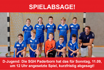 D-Jug.: SPIELABSAGE!