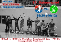 16:0-Punkte in der Schulsporthalle!