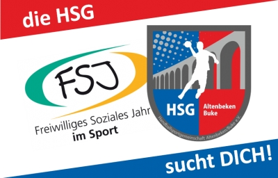 HSG sucht FSJler für die Saison 2023/24