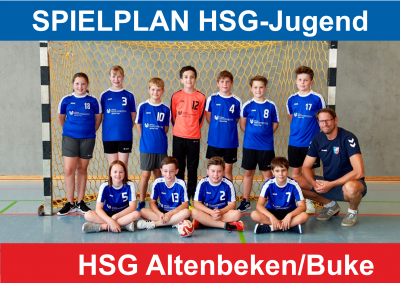 SPIELPLAN HSG-Jugend!