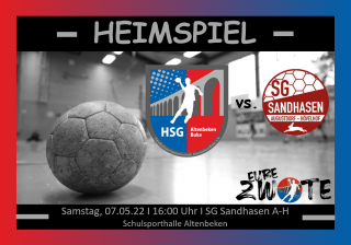 ZWOTE vs. Sandhasen A-H am Samstag!