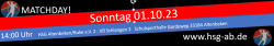 Nachholspiel der Zweiten am Sonntag