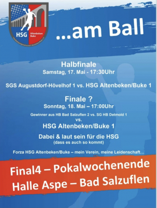 Final4 - Pokalwochenende - Halle Aspe - Bad Salzuflen