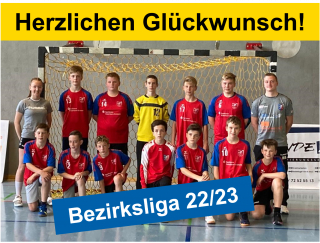 C-Jug. spielt 22/23 Bezirksliga!