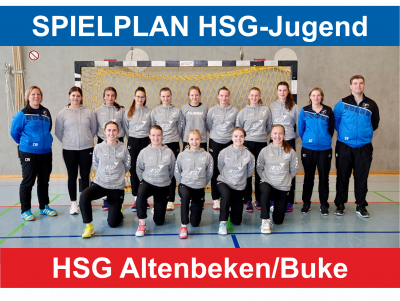 SPIELPLAN HSG-Jugend!