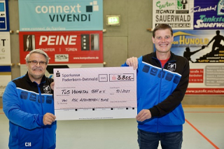 HSG spendet 3.855€ an Flutopfer