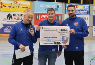 HSG Altenbeken/Buke knackt die Spendensumme von 70.000 Euro
