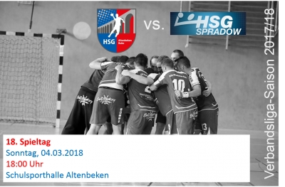 Heimspiel der Ersten am Sonntag!