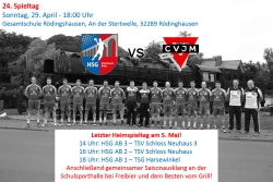 Erste am Sonntag zu Gast in Rödinghausen