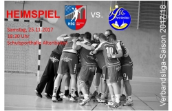 HSG verliert gegen Cobras - Nachholspiel am Sa.,25. Nov., um 18:30 Uhr gegen Porta Westfalica